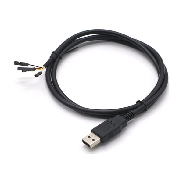MR-USB-TTL-H6 USB to TTL Serial Cable, 6-Way Header, 5V / 3.3V / 1.8V, VCC-TXD-RXD-GND with CTS and RTS