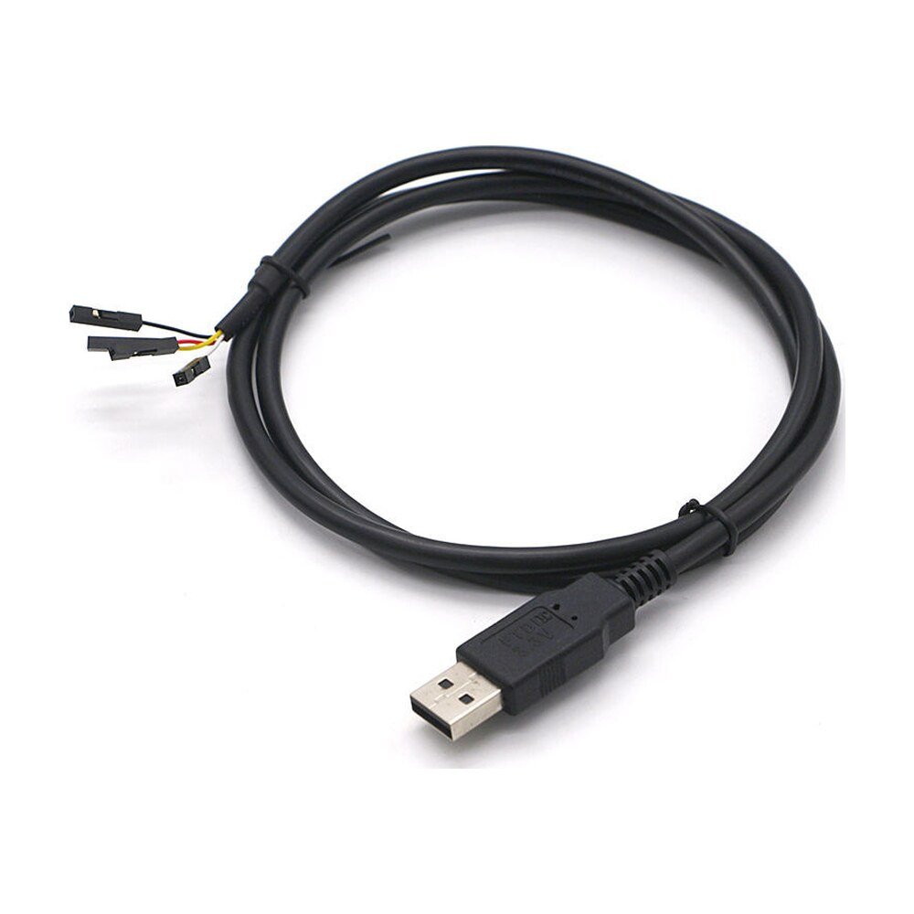 MR-USB-TTL-H6 USB to TTL Serial Cable, 6-Way Header, 5V / 3.3V / 1.8V, VCC-TXD-RXD-GND with CTS and RTS