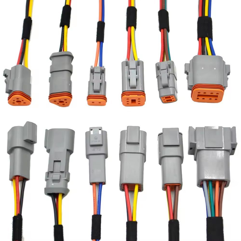 DT06-6S to DT04-4P Waterproof IP67 6-Pin Harness - MR-WH-04
