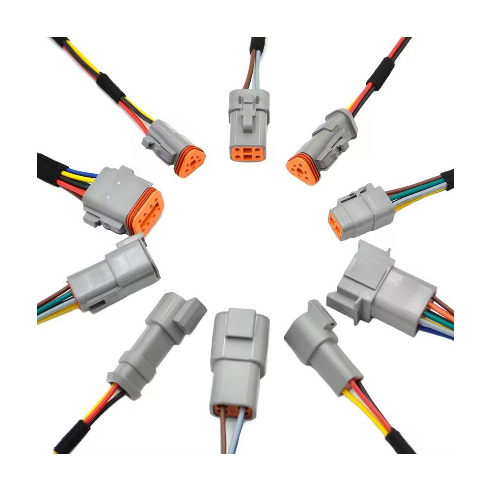 DT06-6S to DT04-4P Waterproof IP67 6-Pin Harness - MR-WH-04