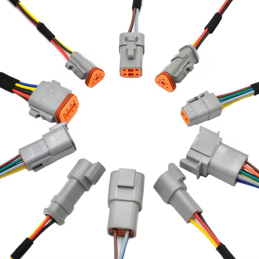 DT06-6S to DT04-4P Waterproof IP67 6-Pin Harness - MR-WH-04