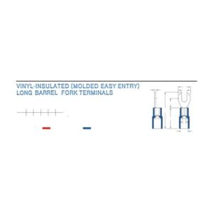Electrical Terminals — dimensioned outline drawing