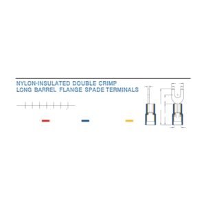 Electrical Terminals — dimensioned outline drawing