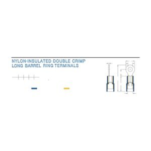 Electrical Terminals — dimensioned outline drawing