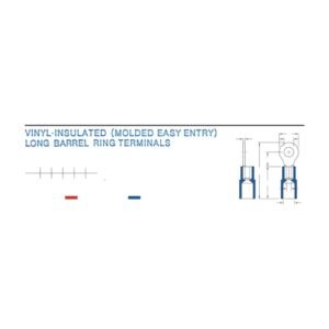 Electrical Terminals — dimensioned outline drawing