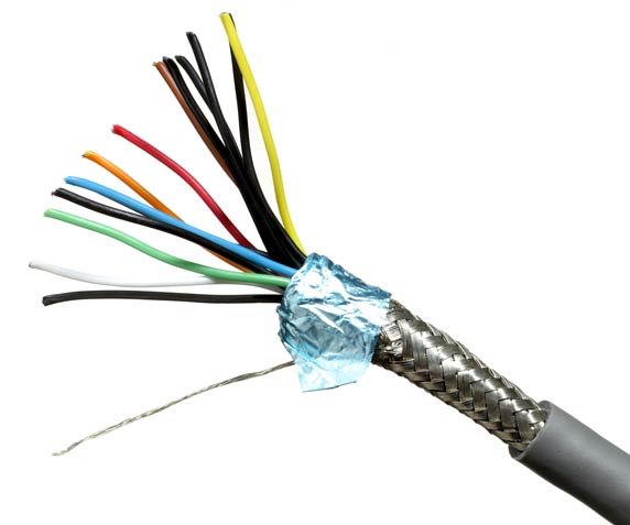 Quabbin 9504 - Quabbin Multipair RS-422, AWM 2919 – 28 AWG, 2 pair, shielded, PVC, Chrome Gray