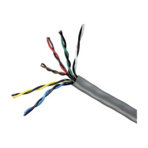 Quabbin 7285 - Quabbin Multipair Control & Sound Interconnect, AWM 2464 – 22 AWG, 12 pair, unshielded, PVC, Chrome Gray