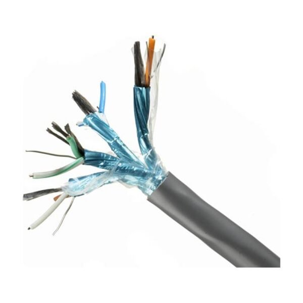 Quabbin 9784 – DataMax® Multipair T1, E1, xDSL – 22 AWG, 4 pair, unshielded with shielded pairs, PVC, Chrome Gray
