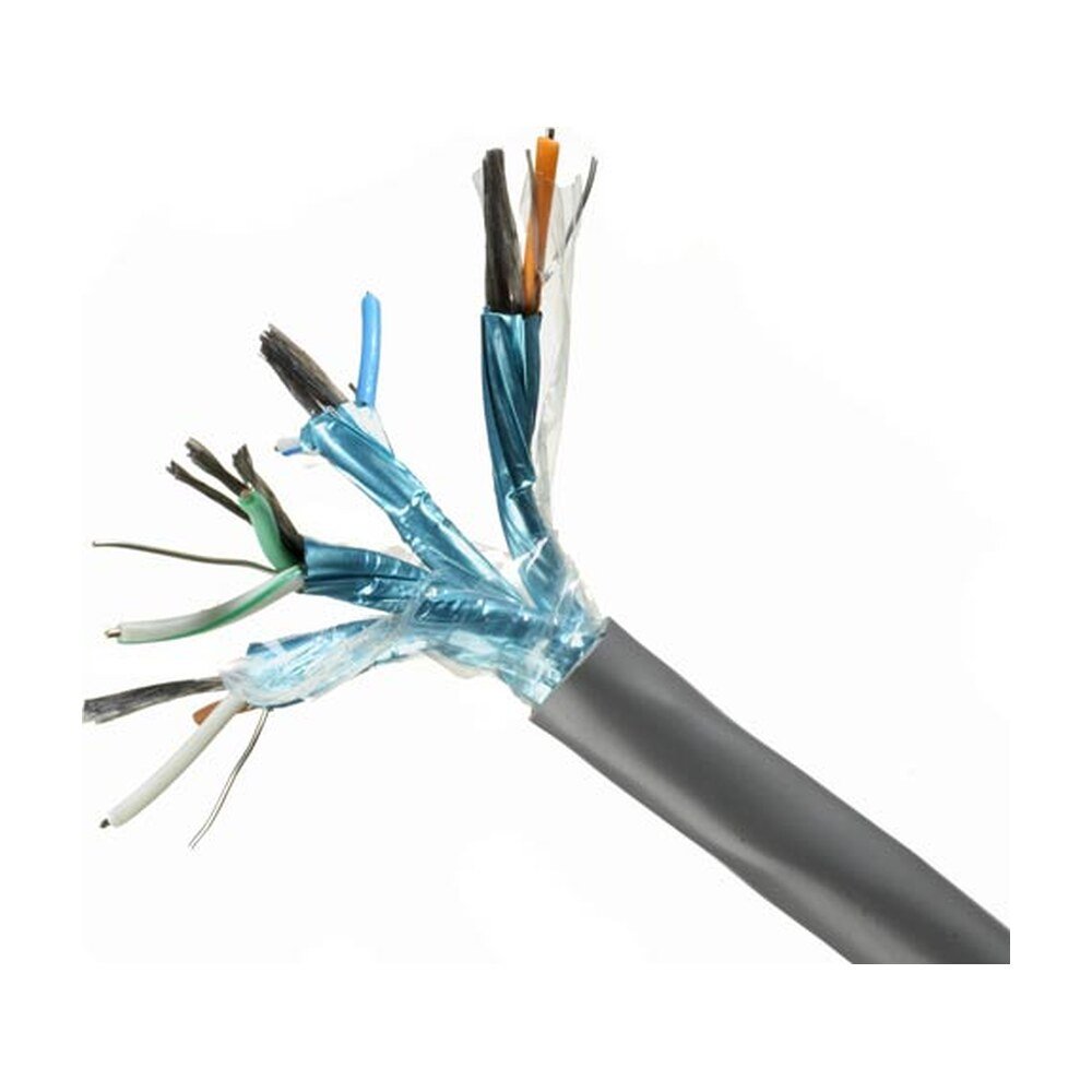 Quabbin 9784 - DataMax® Multipair T1, E1, xDSL – 22 AWG, 4 pair, unshielded with shielded pairs, PVC, Chrome Gray