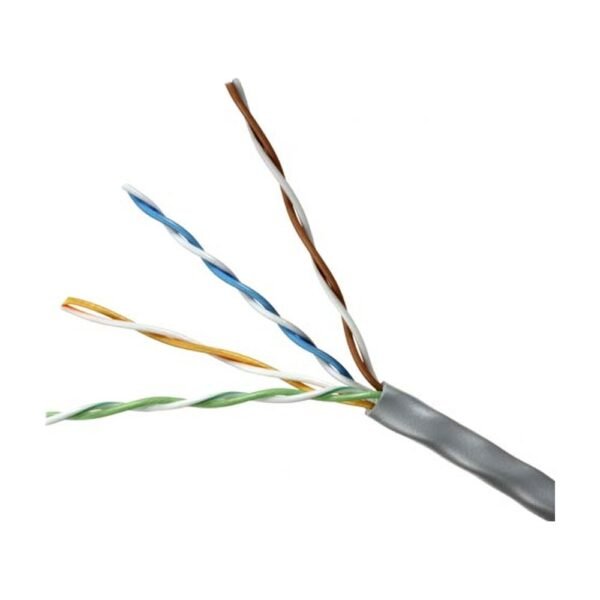 Quabbin 2208 – DataMax® Patch Cat 6 – 24 AWG, 4 pair, unshielded, PVC, Chrome Gray