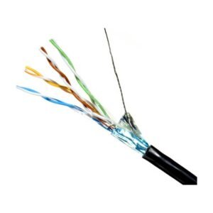 Quabbin 5946 - DataMax Extreme Tough Patch Cat 5e – 24 AWG, 4 pair, shielded, PVC, Black