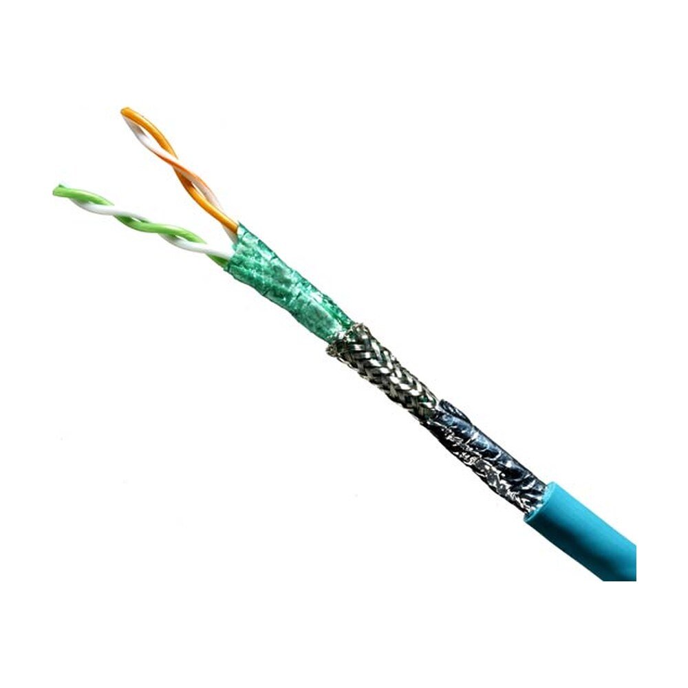 Quabbin 5080 - DataMax Extreme Ethernet Cat 5e, Hi Flex – 26 AWG, 2 pair, shielded, Zero Halogen FR PUR, Black