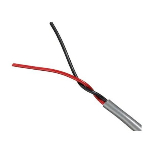 Quabbin 3130 – SignalGuard Multiconductor Instrumentation, Audio, Control, Broadcast, AWM 2598 – 16 AWG, 2 conductor, unshielded, PVC, Chrome Gray