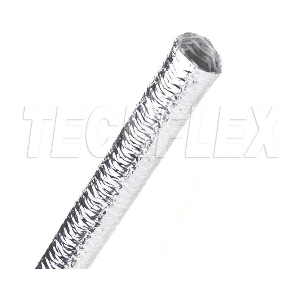 Techflex ThermaShield Convoluted TCN0.50SV - 1/2" Aluminised Heat Shield Sleeving