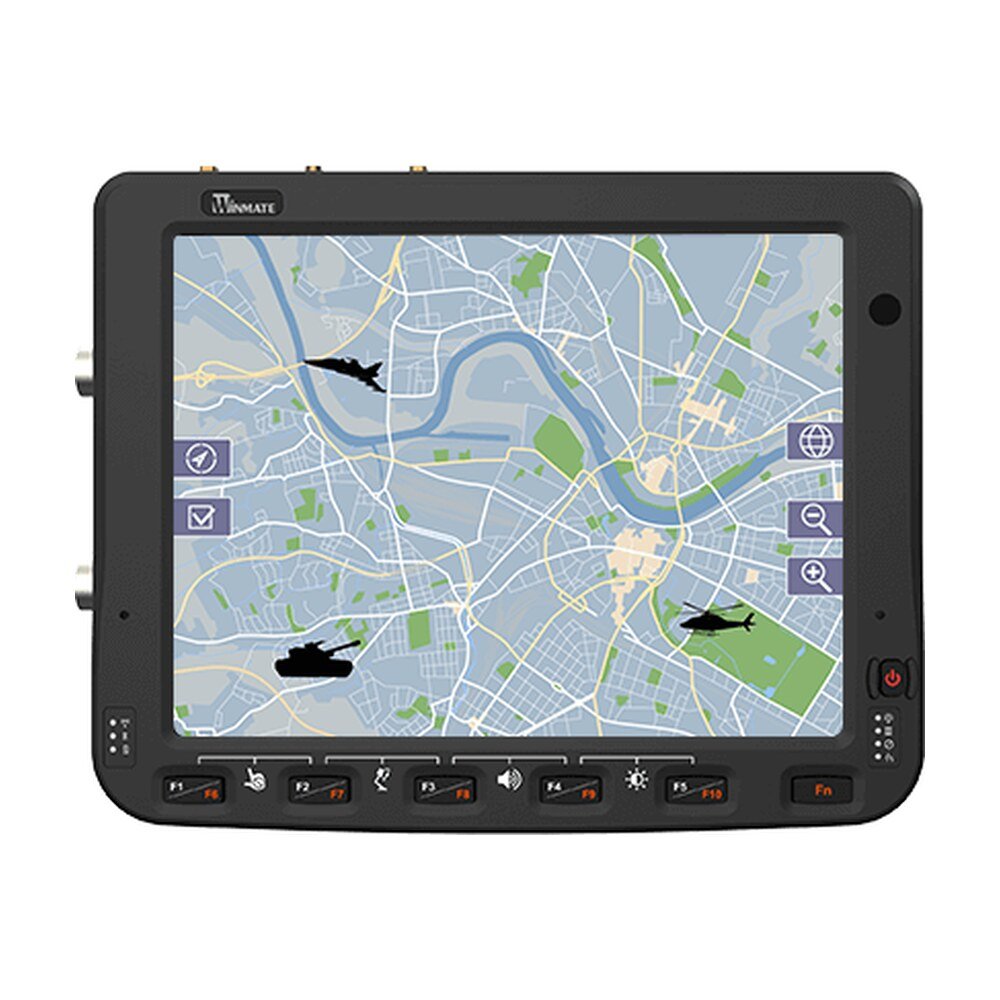 Winmate FM10E-VML 10.4" Intel Atom® x6413E Vehicle Mounted Computer Defence Panel PC