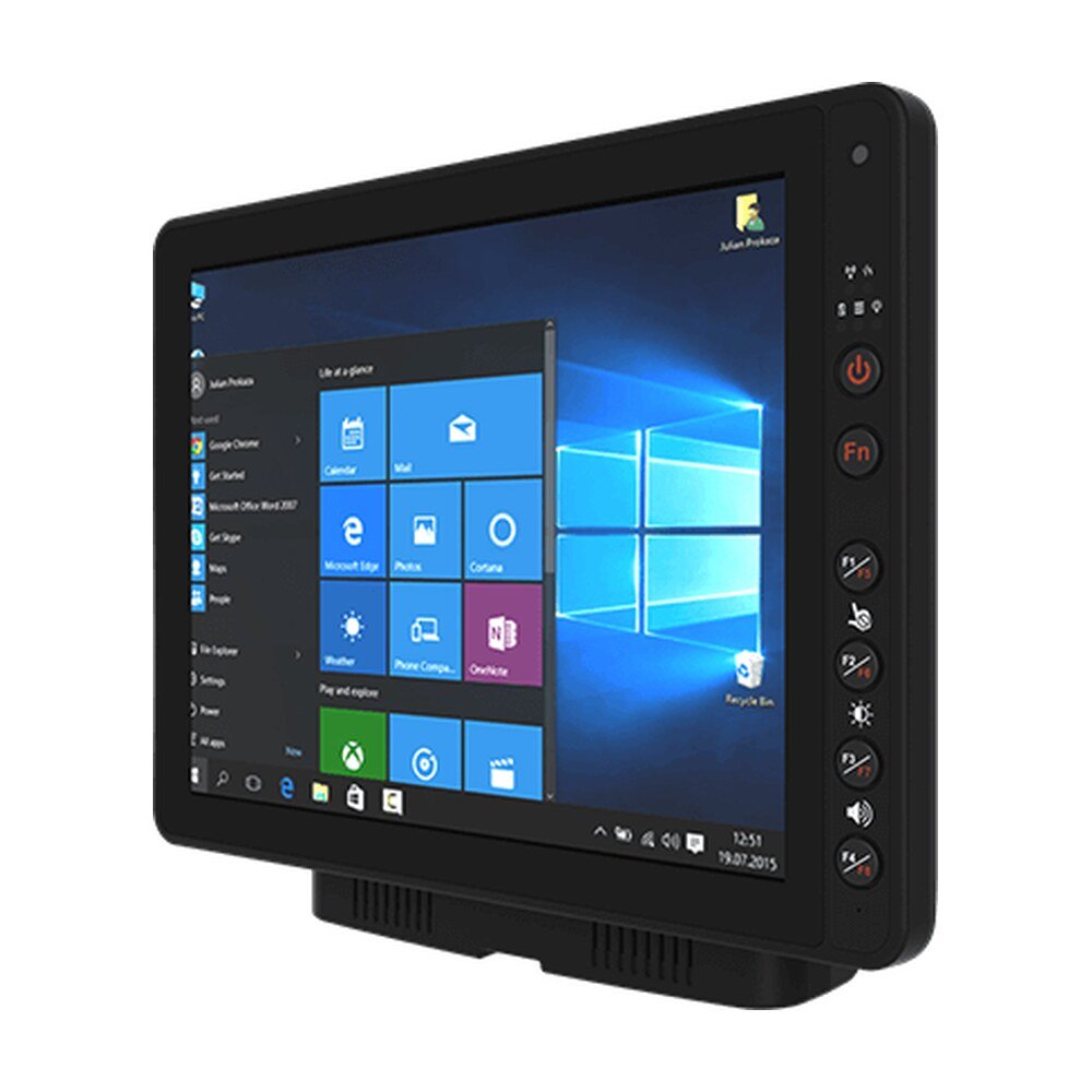 Winmate FM12E 12.1" Forklift Mounted Computers with Intel® Elkhart lake x6413E