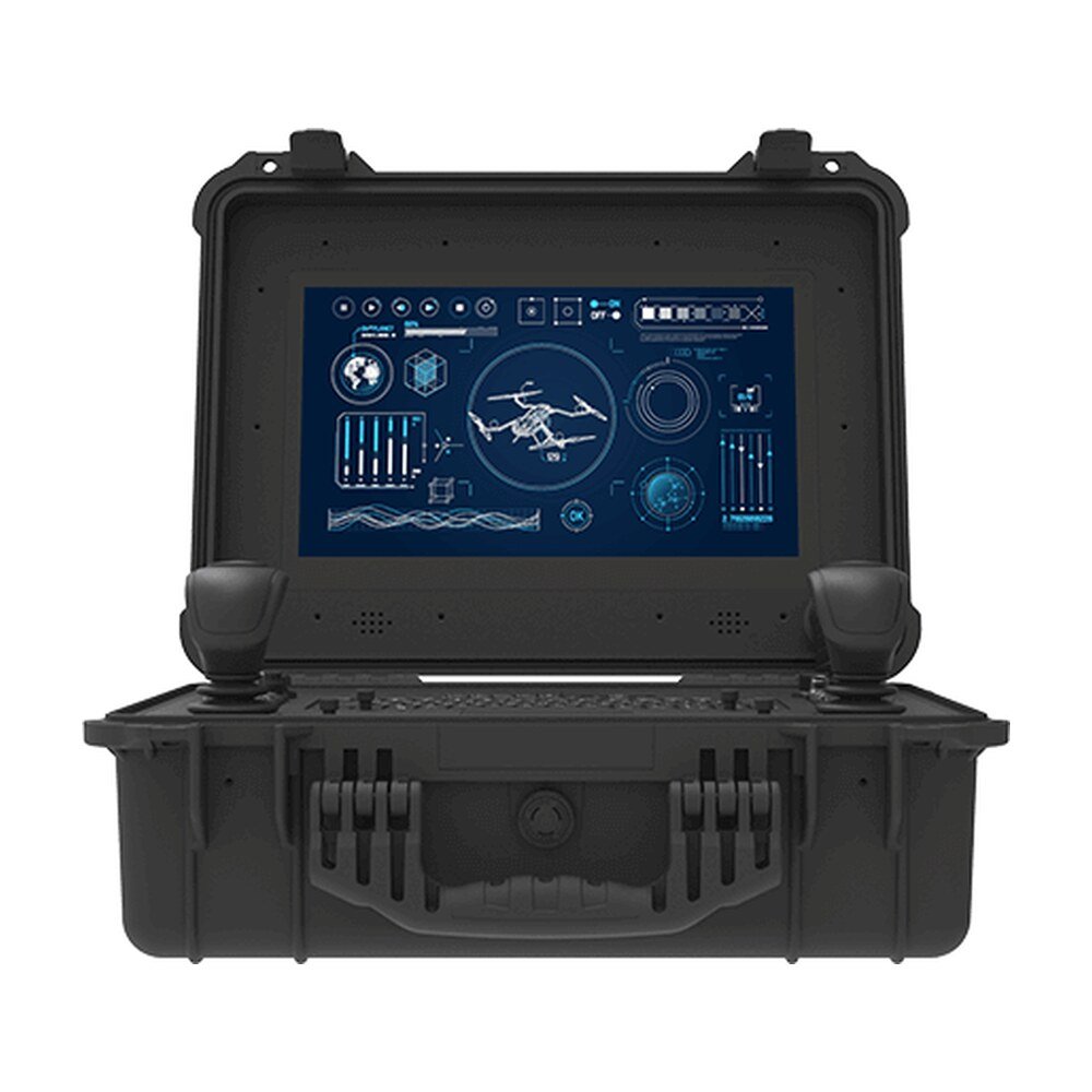 Winmate G156AD-SUIT 15.6” Intel® Core™ i5-1235U Rugged Ground Control Station Suitcase