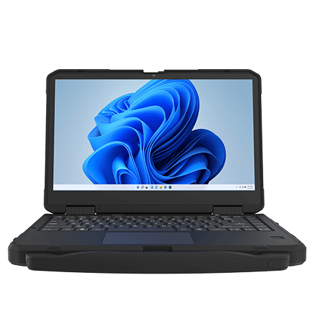 Winmate L140AD-4 14-inch Ultra Rugged Laptop with Intel® Core™ i5-1235U