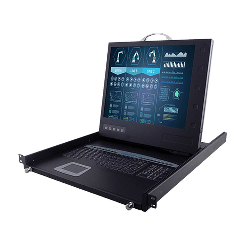 Winmate LDS410D-16P 19" 1U Console Drawer