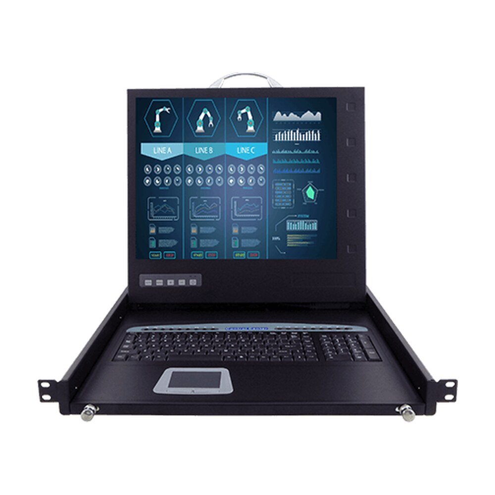Winmate LDS410D-16P 19" 1U Console Drawer