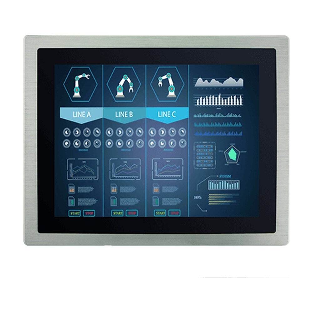 Winmate R08L200-PPU1 8.4" Multi-Touch Panel Mount Display