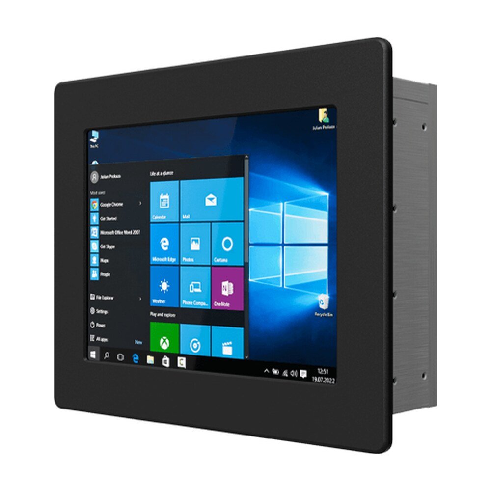 Winmate R10IAD3S-IPT2 10.4" Intel® Core™ i5-1235U Front IP65 Panel PC