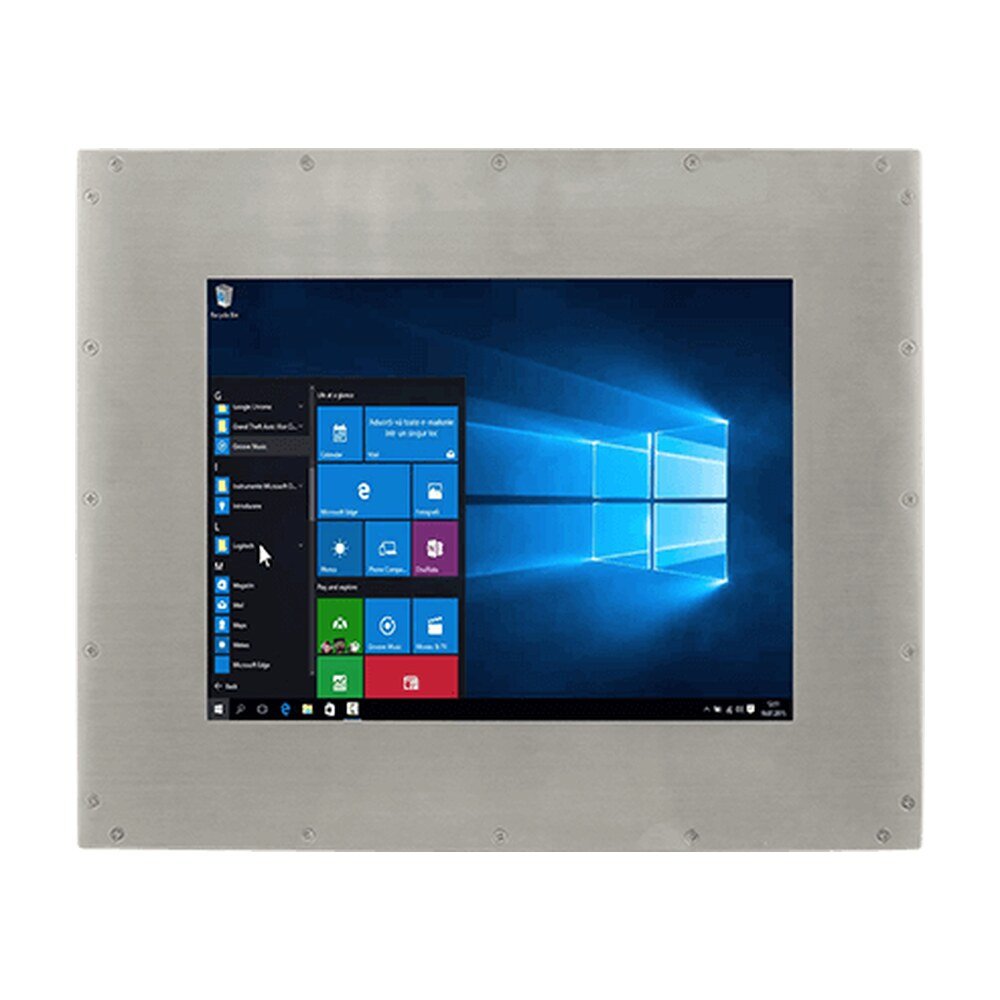Winmate R10IE3S-67T2ST 10.4" Intel Atom® x6413E IP67 Stainless Resistive Chassis Panel PC