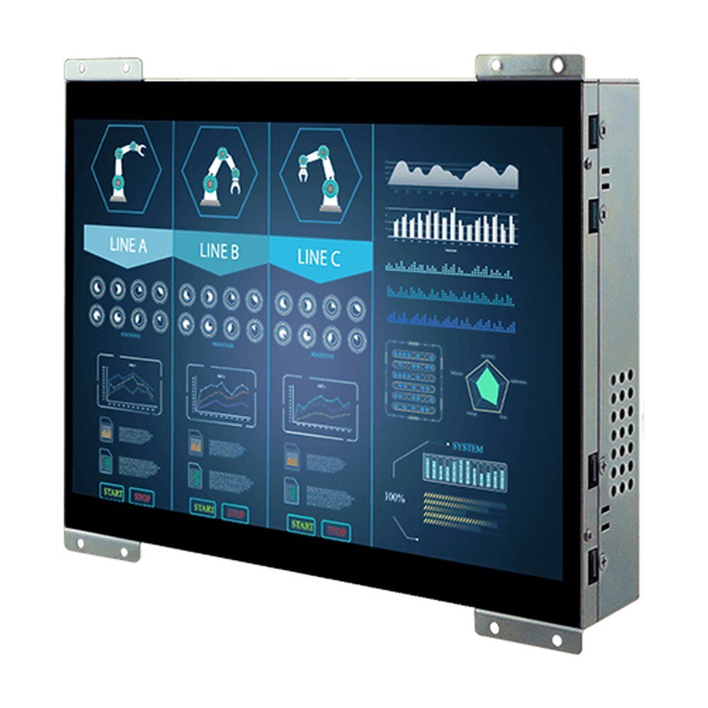 Winmate R10L100-POT2-C 10.4" USB Type-C Open Frame Display