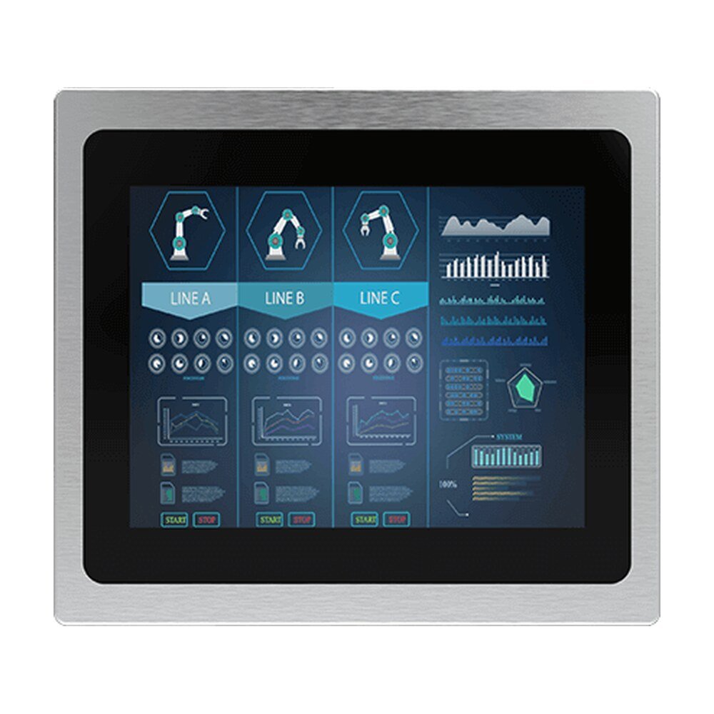 Winmate R10L100-PPT2OD 10.4" PCAP Touch Panel Mount Display
