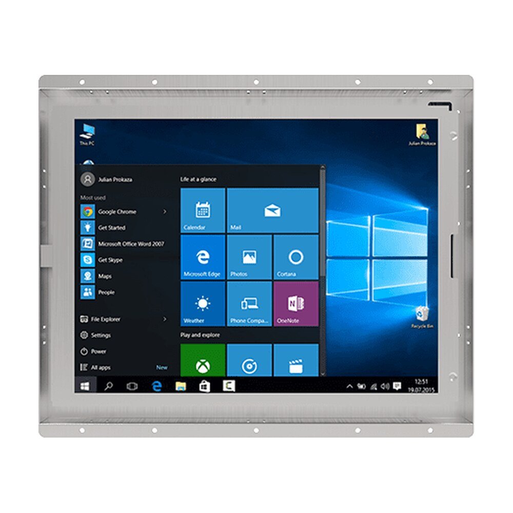 Winmate R12IAD3S-OFM2 12.1" Intel® Core™ i5-1235U Open Frame Panel PC