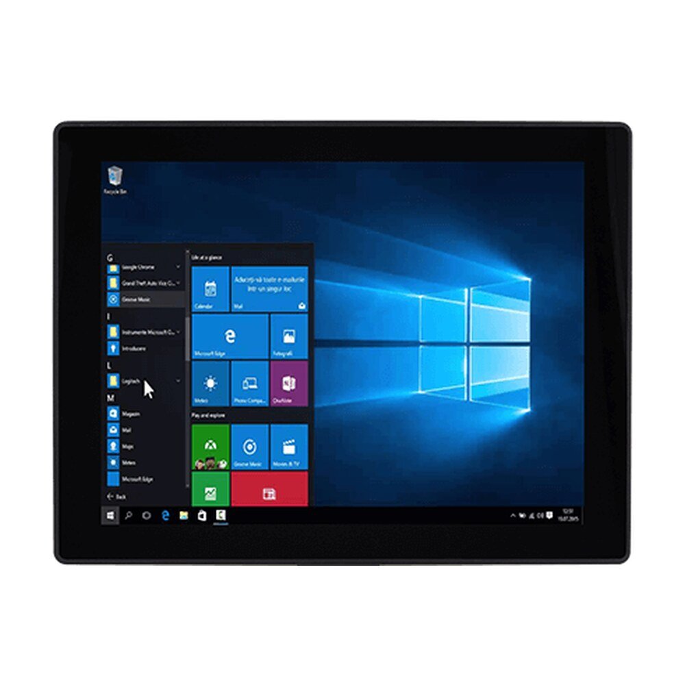 Winmate R12IE3S-GSM2(HB) 12.1" Intel® Celeron® N6211 G-WIN GS-Series Full IP65 PCAP Panel PC