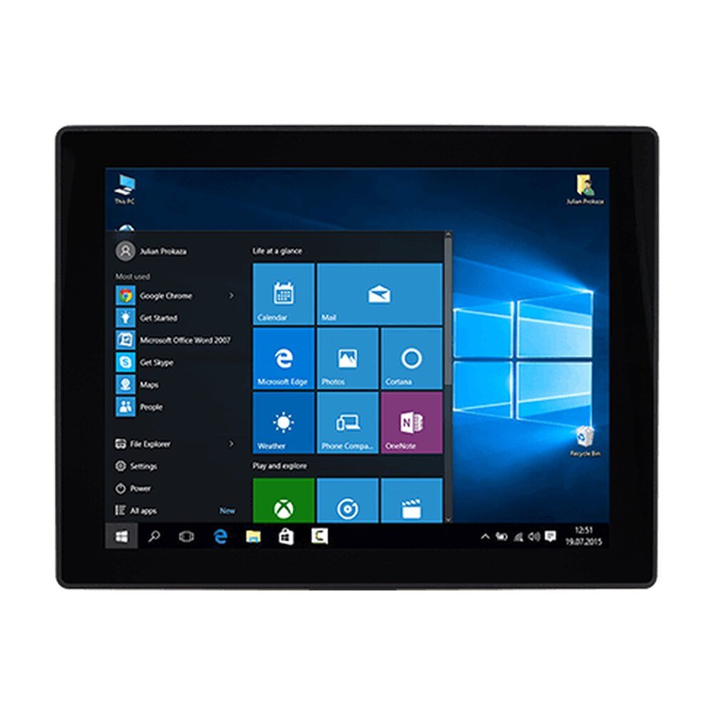 Winmate R12IP3S-PCM2AC-POE 12.1" Intel® Pentium® N4200 S Series HMI Panel PC