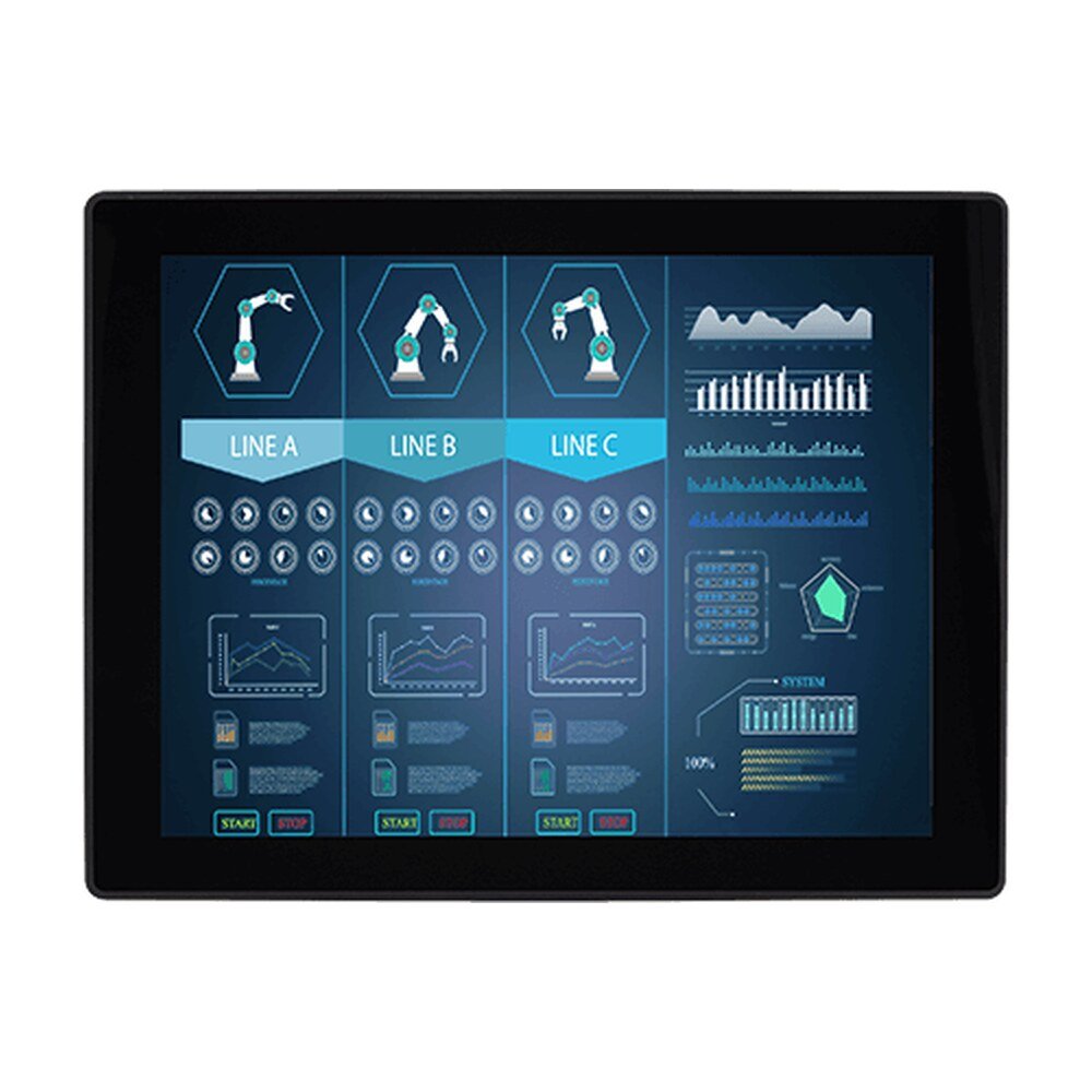 Winmate R12L100-GSM2(HB) 12.1" G-WIN GS Series Display