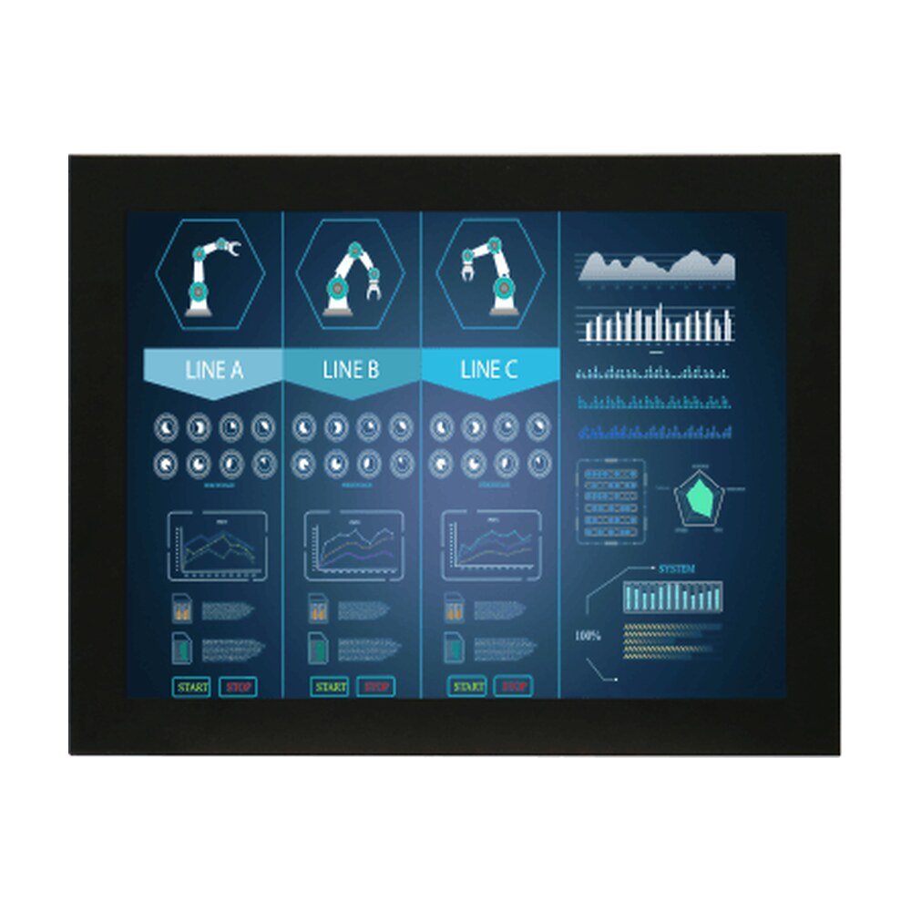 Winmate R12L600-CHM2 12.1" Chassis Display