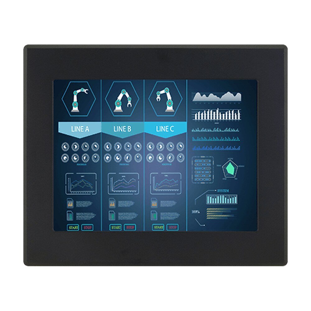 Winmate R12L600-IPM2WT 12.1" Front IP65 Wide Temperature Display