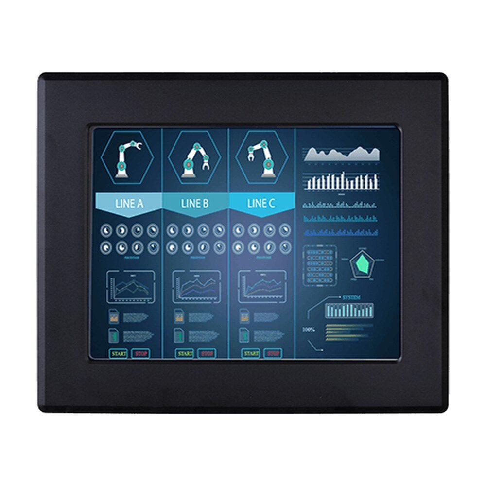Winmate R12T600-PML1HB 12.1" Panel Mount High Brightness Display