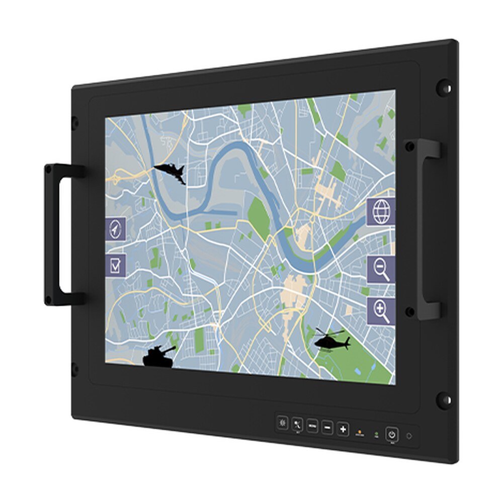 Winmate R15IAD3S-MLA3FP 15" Intel® Core™ i5-1235U Defence Console Rack Panel PC