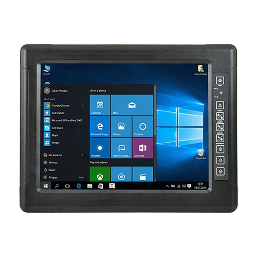 Winmate R15IAD3S-VMC3(HB) 15″ Intel® Core™ i5-1235U G-WIN Vehicle Mount Panel PC