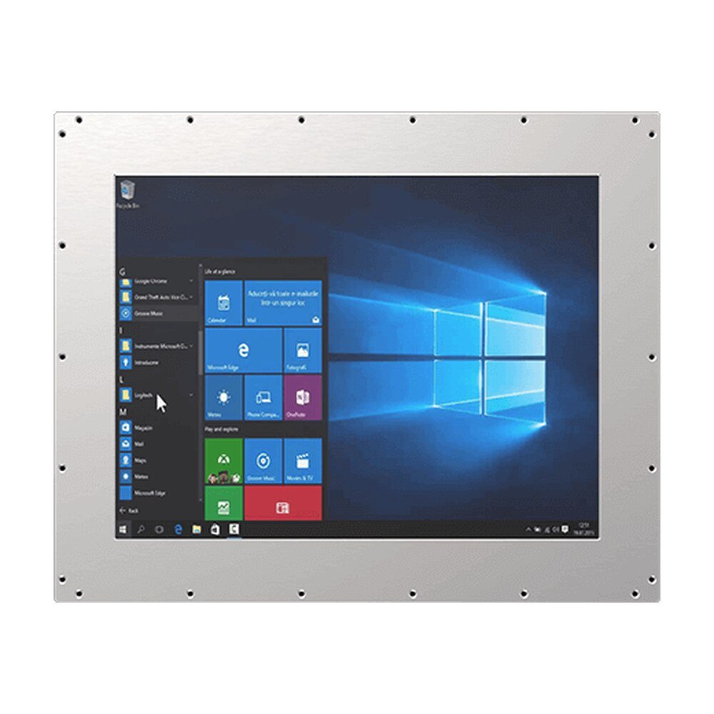 Winmate R15IE3S-67C3ST 15" Intel Atom® x6413E IP67 Stainless Resistive Chassis Panel PC