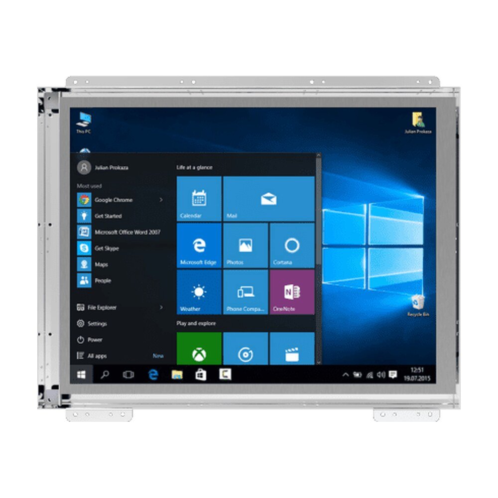 Winmate R15IT7T-OFC3 15” Intel® Core™ i5 (Tiger Lake) Open Frame Panel PC