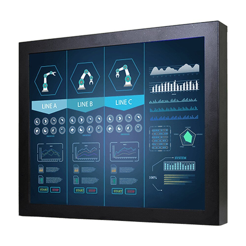 Winmate R15L100-CHA3WT 15" Chassis Wide Temperature Display