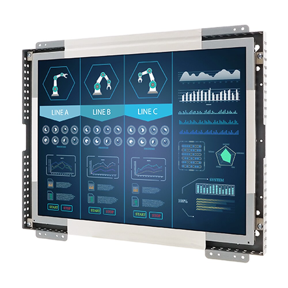 Winmate R15L100-OFA1TR 15” Open Frame Transflective Display