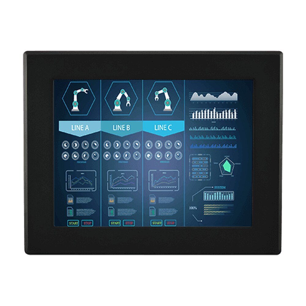 Winmate R15L100-PMC3OD 15" Resistive Touch Panel Mount Display