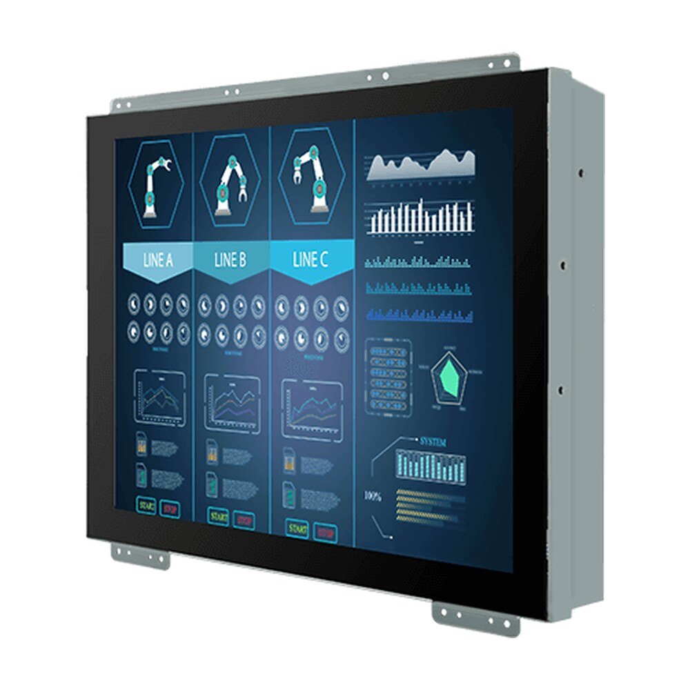 Winmate R15L100-POC3-C 15" USB Type-C Open Frame Display