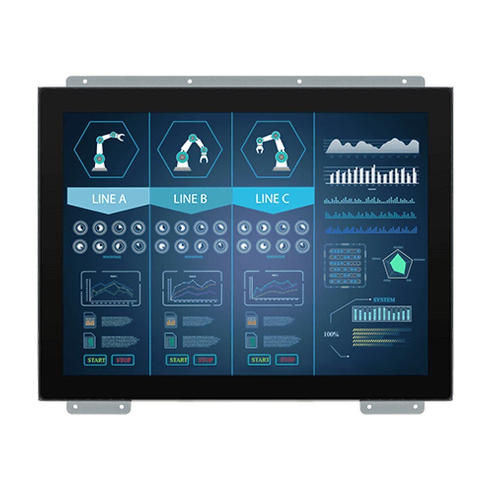 Winmate R15L100-POC3 15" Multi-Touch Open Frame Display