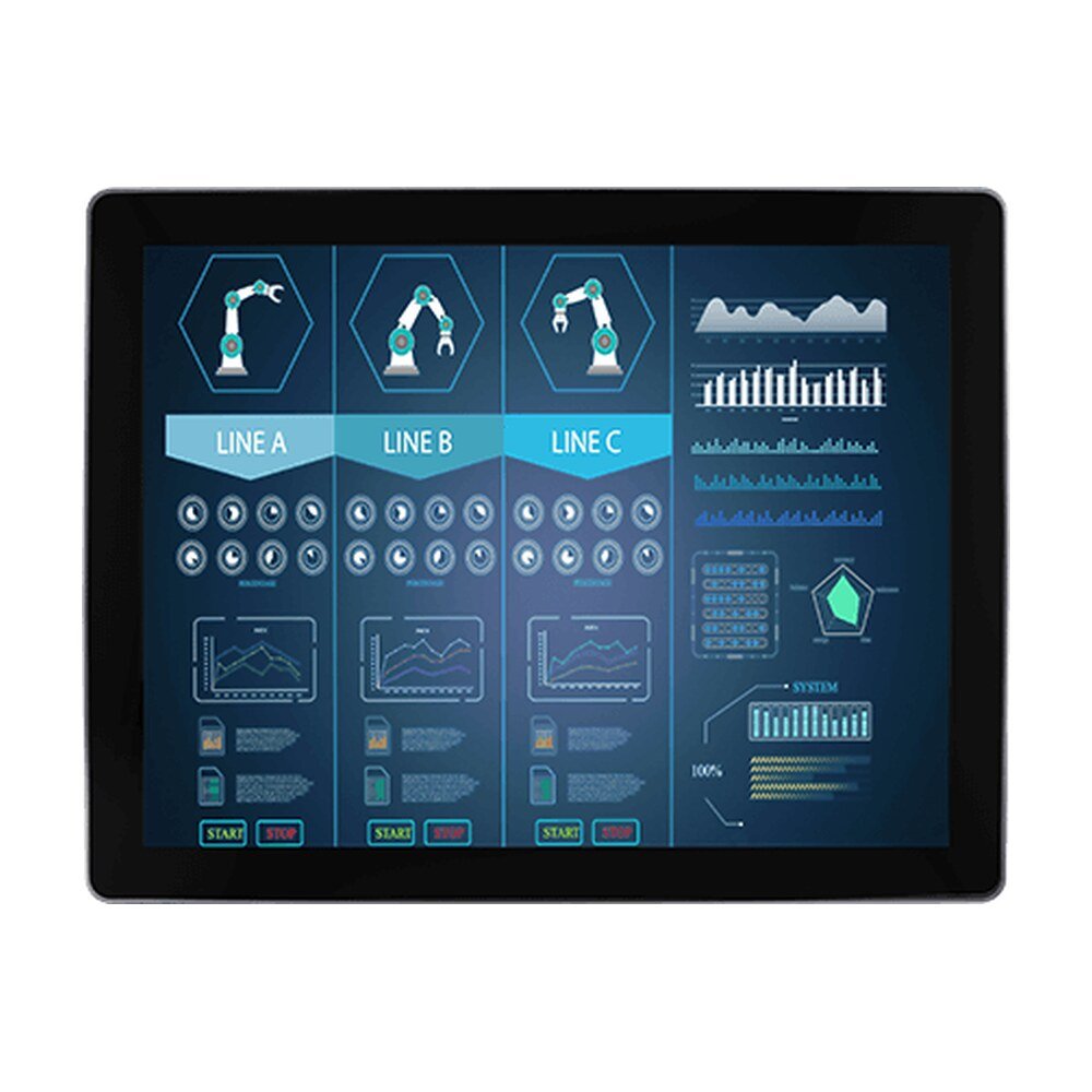 Winmate R15L100-PTC3-POE 15" PoE Chassis Display