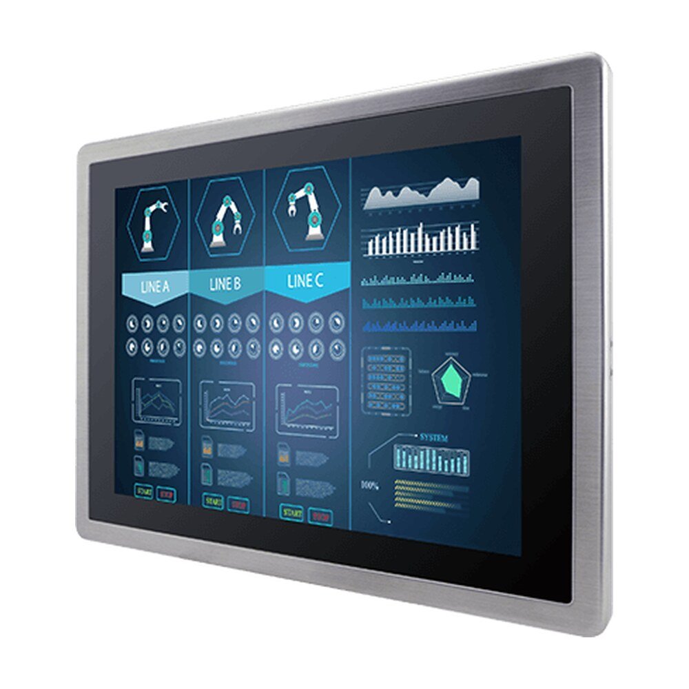 Winmate R15L600-65A1FTP 15" IP65 Stainless PCAP Chassis Display