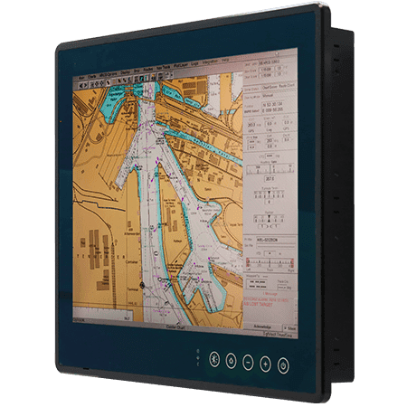 Winmate R15L600-MRA3FP 15" ECDIS Marine Display