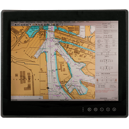 Winmate R15L600-MRA3FP 15" ECDIS Marine Display