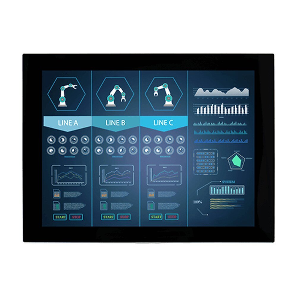 Winmate R15L600-PCC3(HB) 15" Multi-Touch Chassis Display